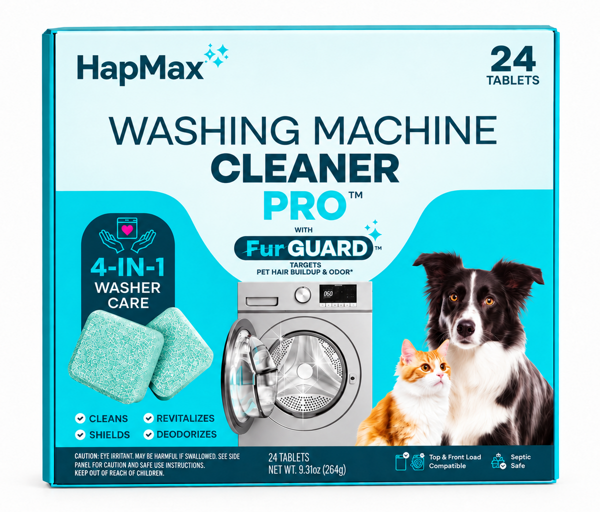 🔥 HapMax® Washing Machine Cleaner Pro – Deep Clean Hidden Buildup & Fight Odors