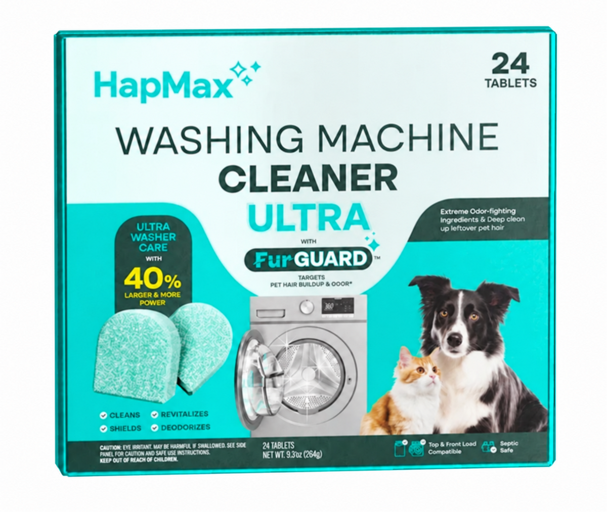 🔥 HapMax® Washing Machine Cleaner Pro – Deep Clean Hidden Buildup & Fight Odors