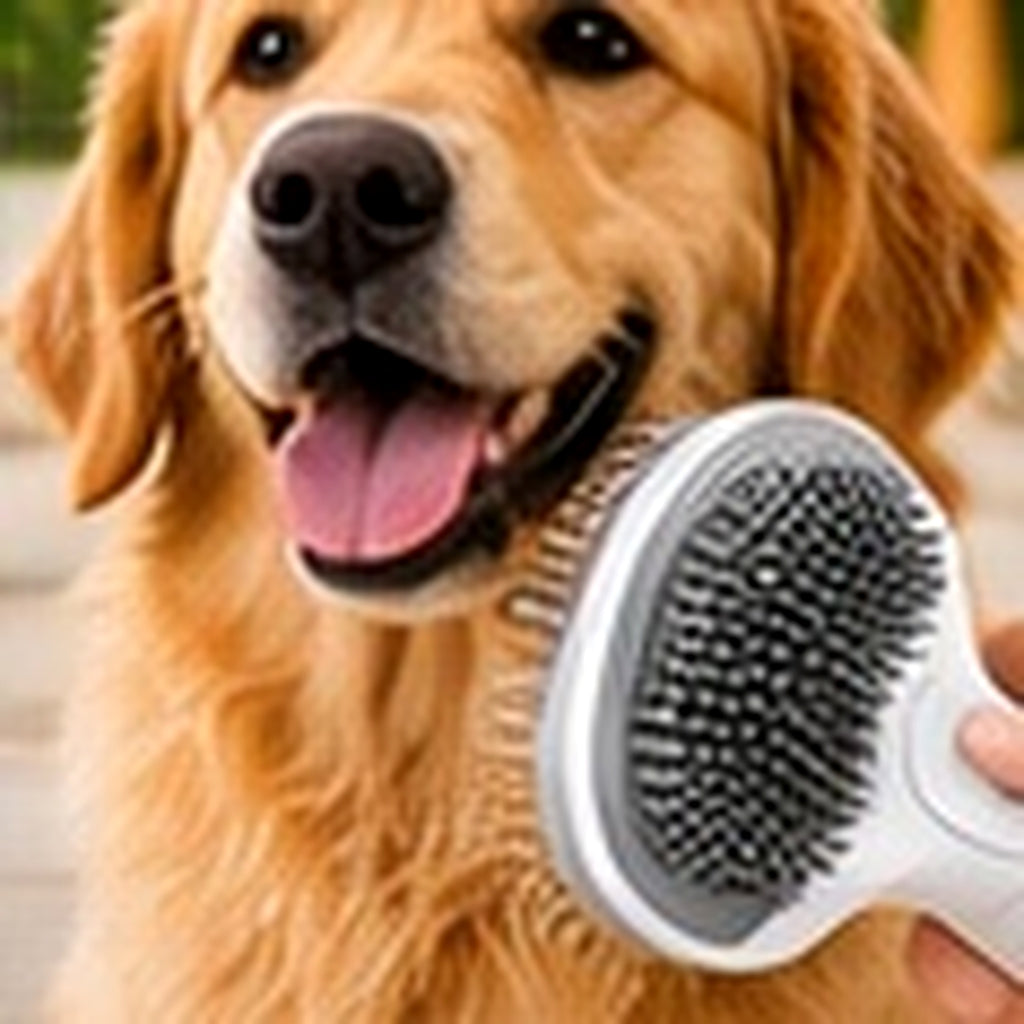 Bodylurevia™ FurGlide Self-Cleaning Grooming Brush