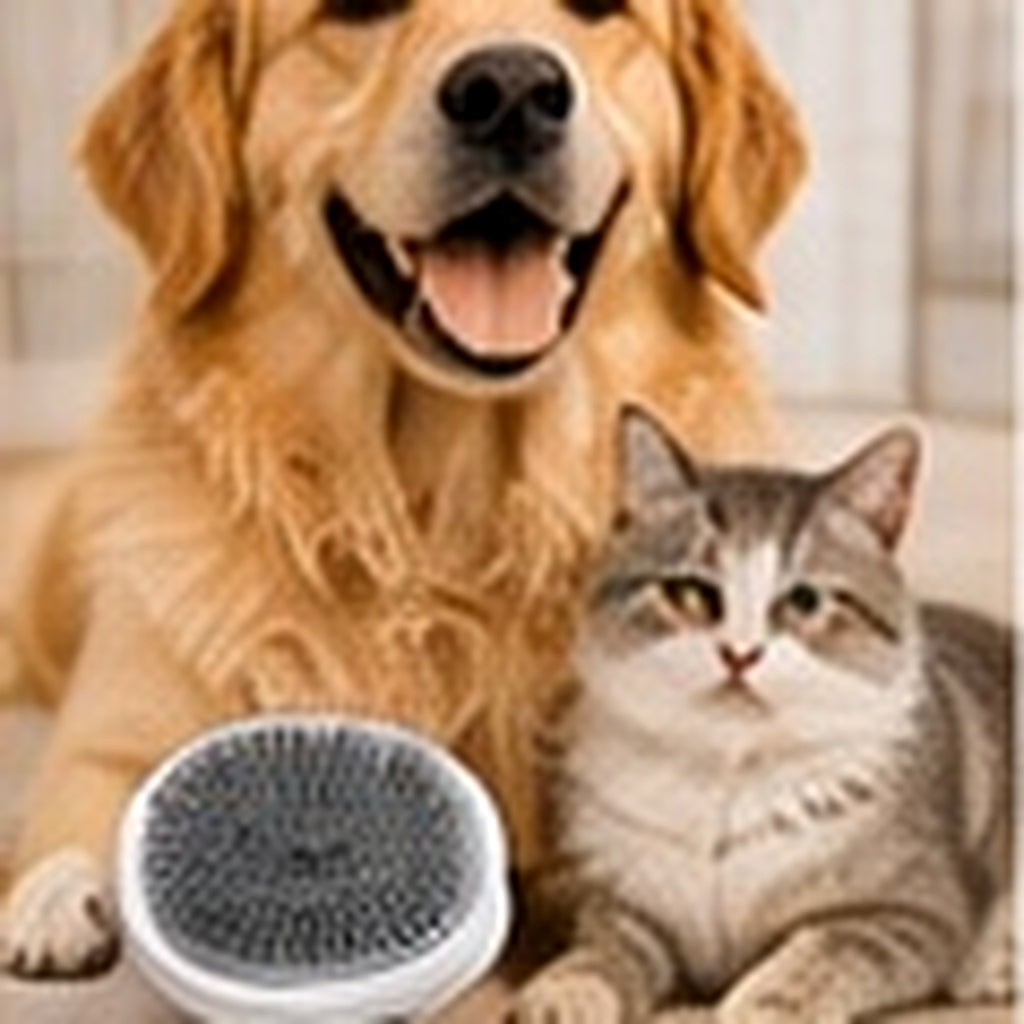 Bodylurevia™ FurGlide Self-Cleaning Grooming Brush